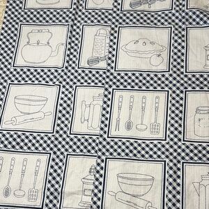 Cottagecore kitchen curtain